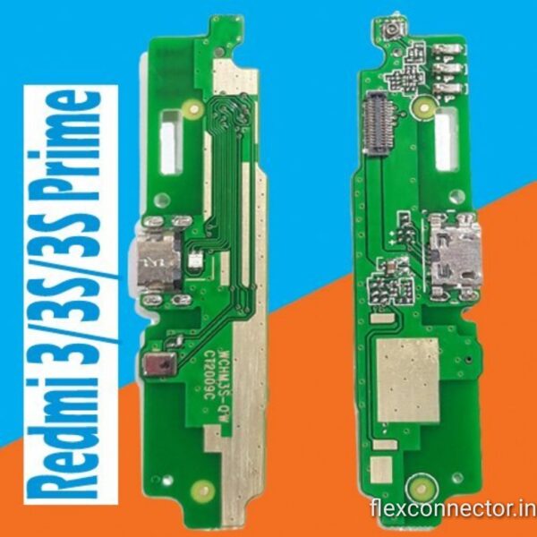 Redmi 3s /Prime Charging Sub Board – Premium Quality Charging Flex | Free Delivery Across India